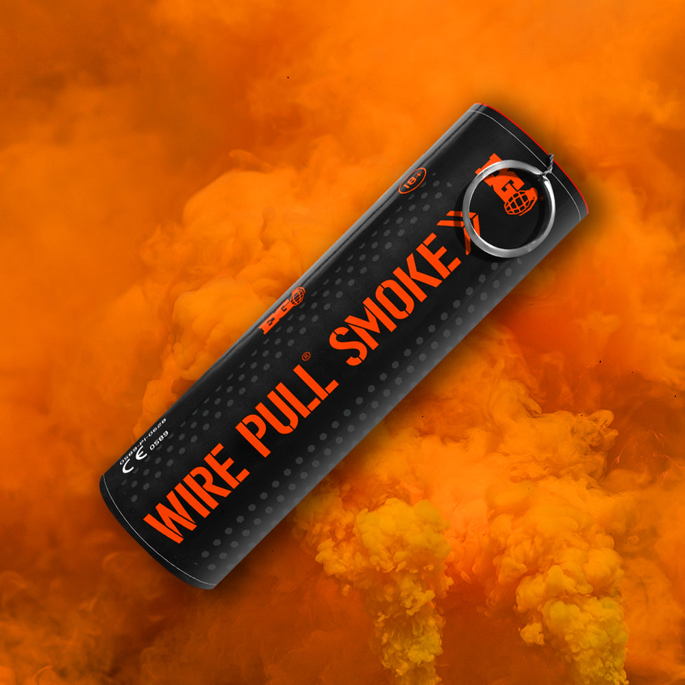 WP40 Smoke Grenades - Mixed Colour - Pack Of 10