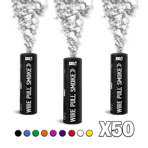WP40 Smoke Grenades - Single Colour - Pack Of 50
