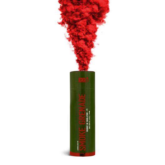 Friction Smoke Grenade - Single Colour - 100 Pack